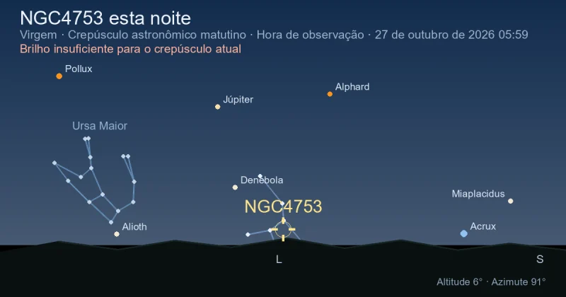 NGC4753 esta noite