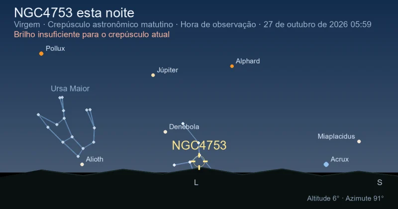 NGC4753 esta noite