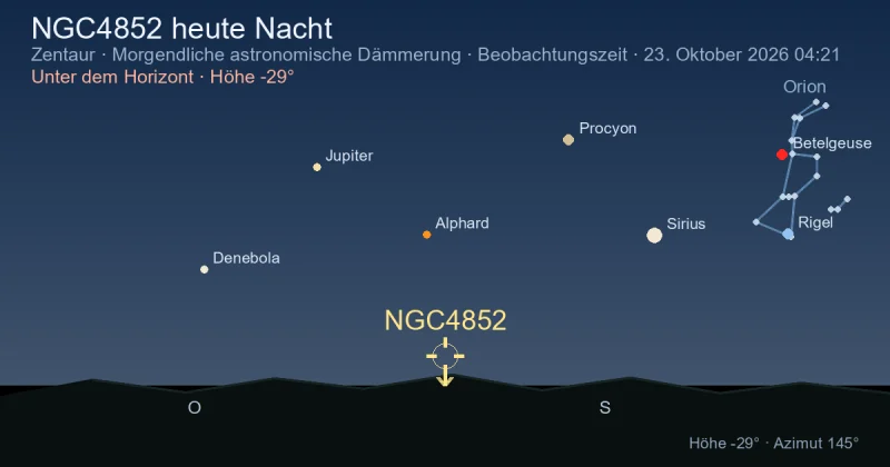 NGC4852 heute Nacht