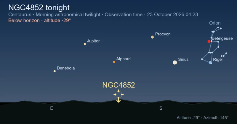 NGC4852 tonight