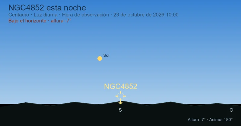 NGC4852 esta noche