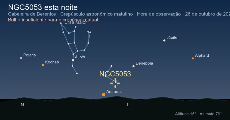 NGC5053 esta noite
