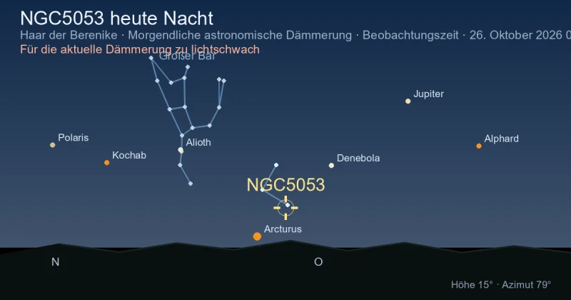NGC5053 heute Nacht