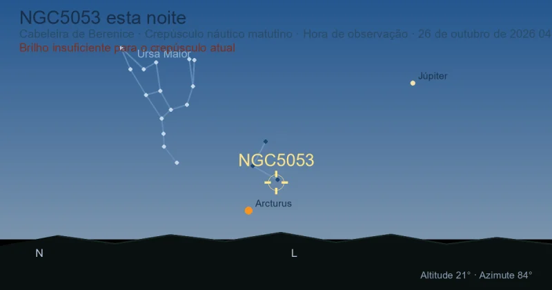NGC5053 esta noite