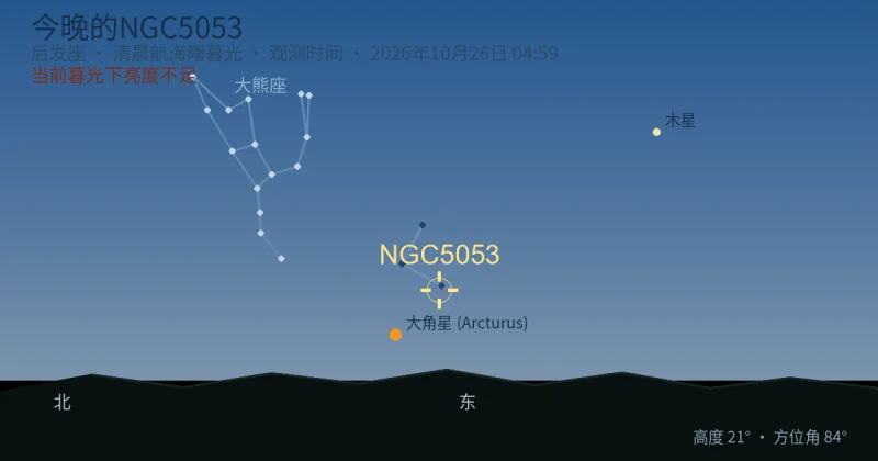 今晚的NGC5053