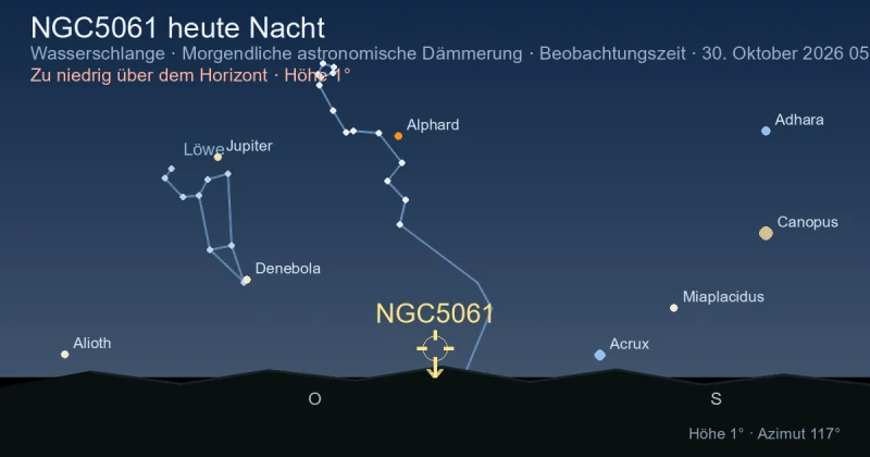 NGC5061 heute Nacht