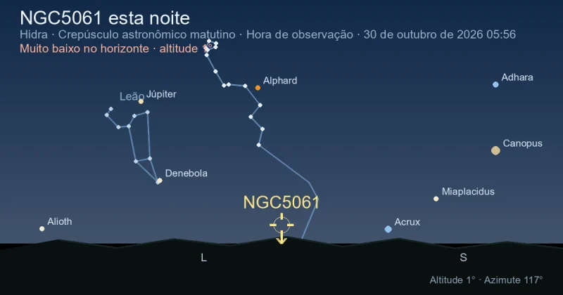 NGC5061 esta noite