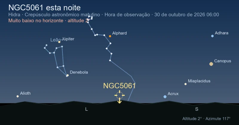 NGC5061 esta noite