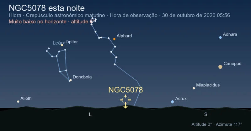 NGC5078 esta noite