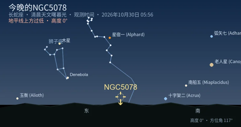 今晚的NGC5078
