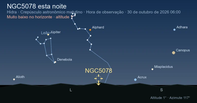 NGC5078 esta noite