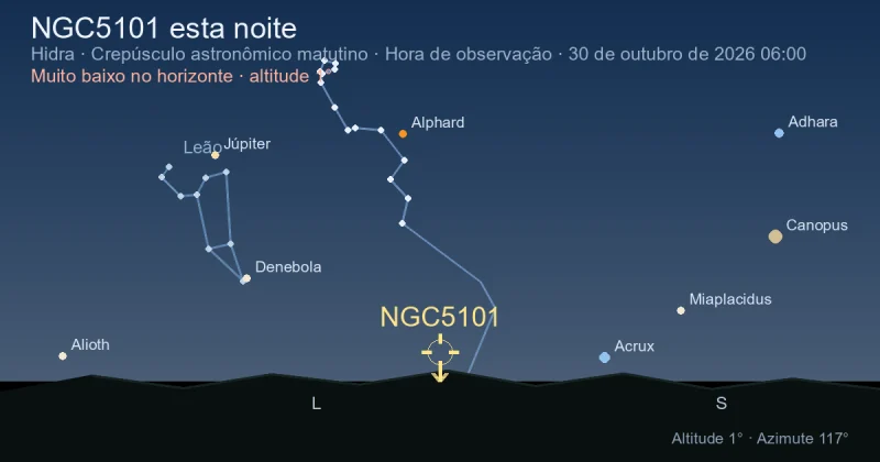 NGC5101 esta noite
