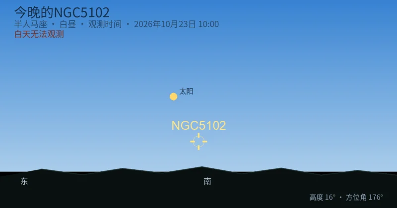 今晚的NGC5102