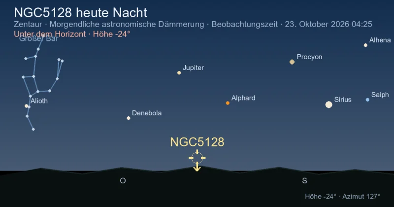NGC5128 heute Nacht