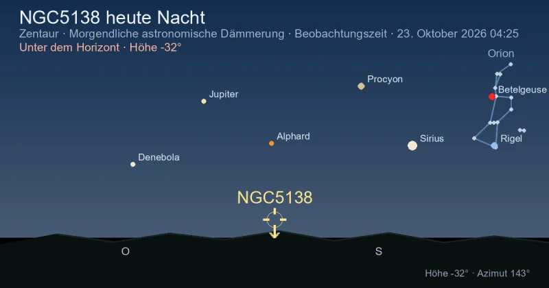 NGC5138 heute Nacht