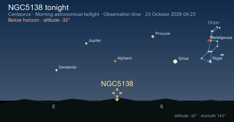NGC5138 tonight