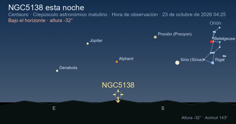 NGC5138 esta noche
