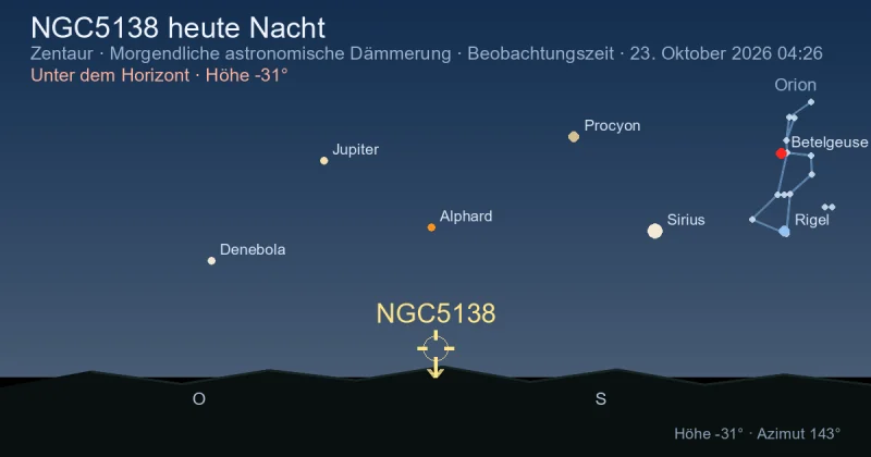 NGC5138 heute Nacht