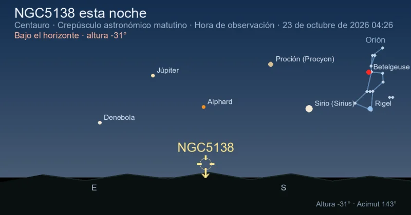 NGC5138 esta noche