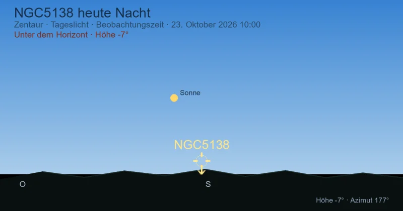 NGC5138 heute Nacht