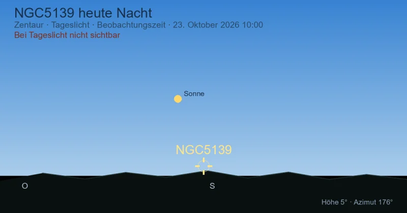 NGC5139 heute Nacht