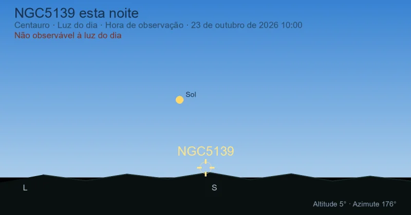 NGC5139 esta noite