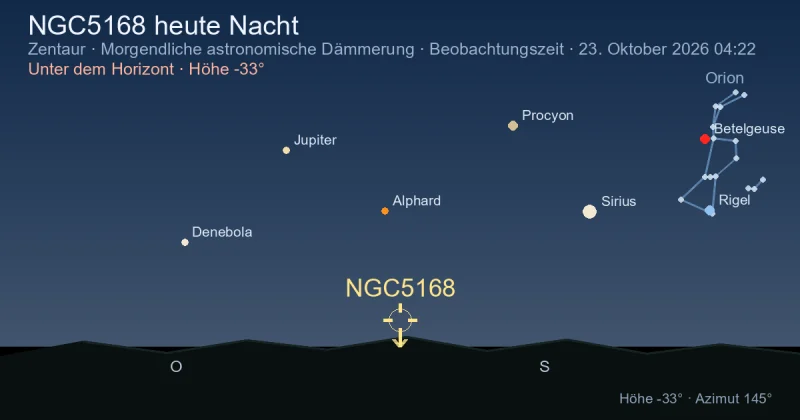NGC5168 heute Nacht