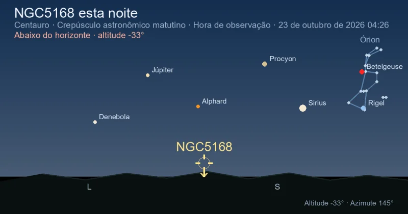 NGC5168 esta noite