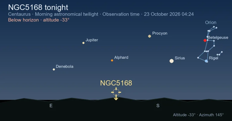 NGC5168 tonight