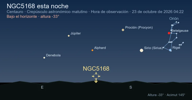 NGC5168 esta noche