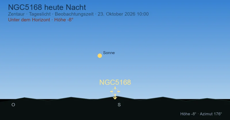NGC5168 heute Nacht