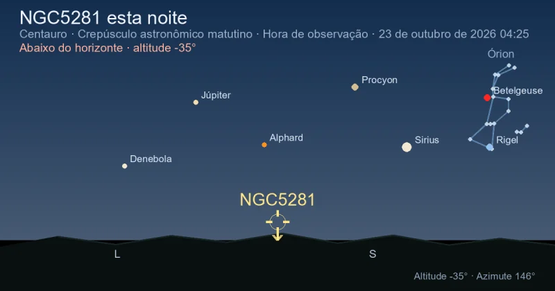 NGC5281 esta noite