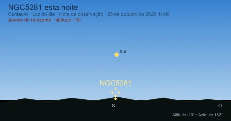 NGC5281 esta noite