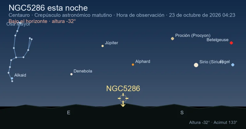 NGC5286 esta noche