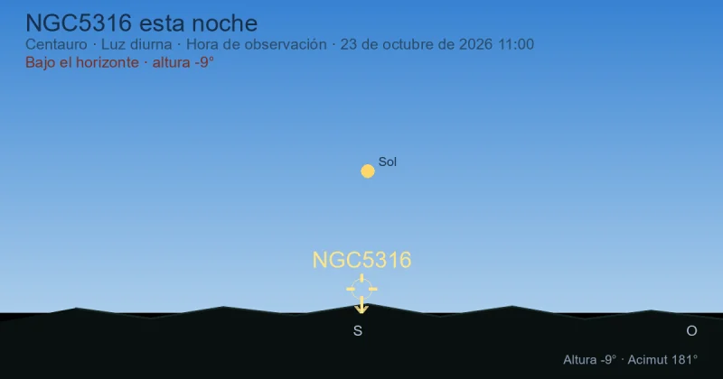 NGC5316 esta noche