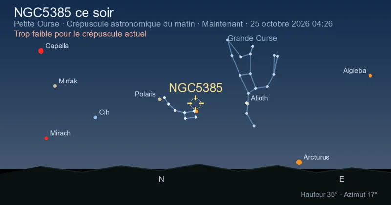 NGC5385 ce soir