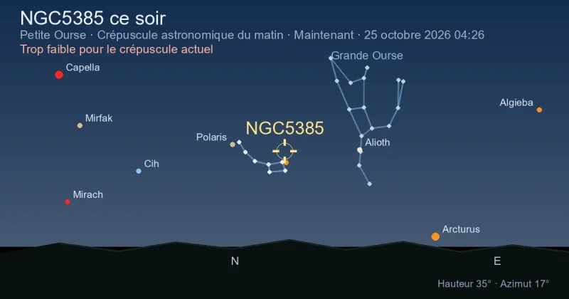 NGC5385 ce soir