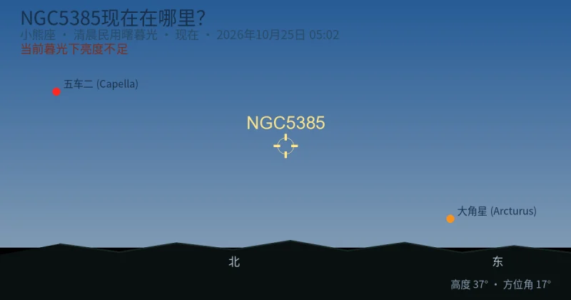 NGC5385现在在哪里?