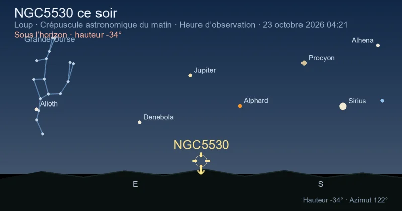 NGC5530 ce soir