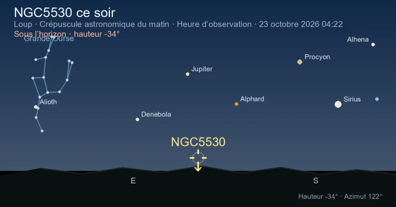 NGC5530 ce soir