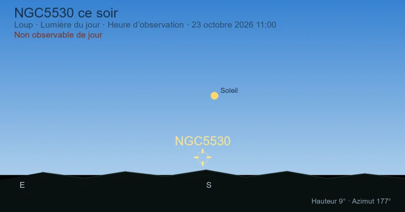 NGC5530 ce soir