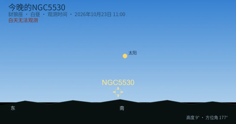 今晚的NGC5530