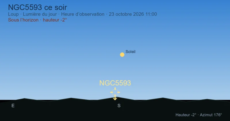 NGC5593 ce soir
