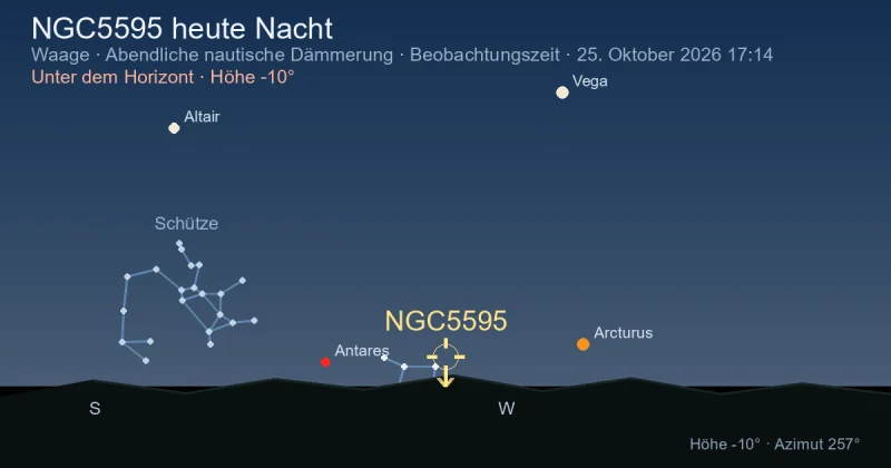 NGC5595 heute Nacht