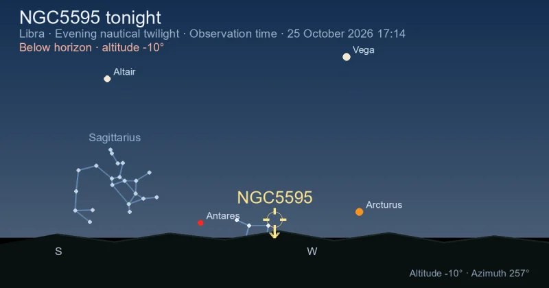 NGC5595 tonight