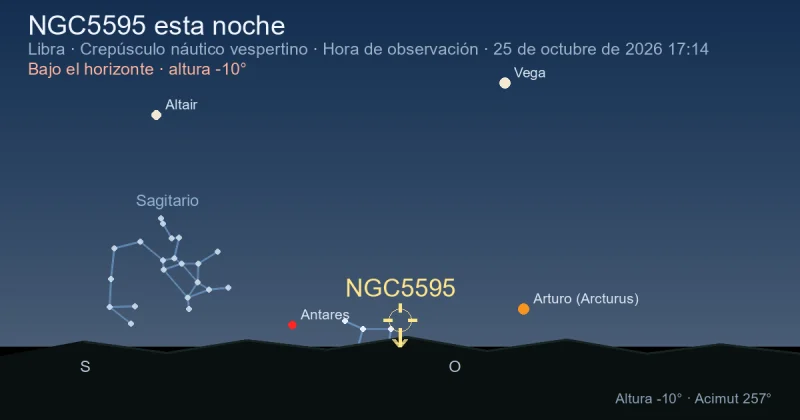 NGC5595 esta noche
