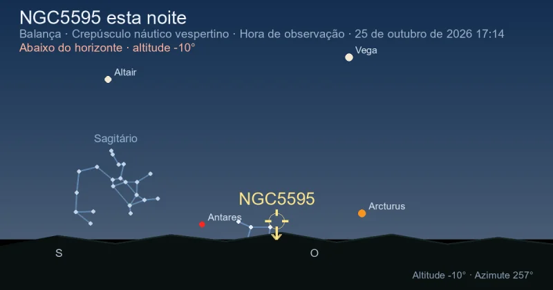 NGC5595 esta noite