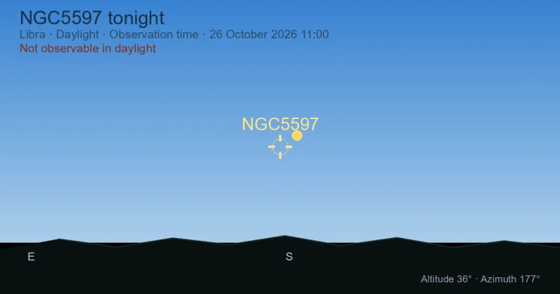 NGC5597 tonight