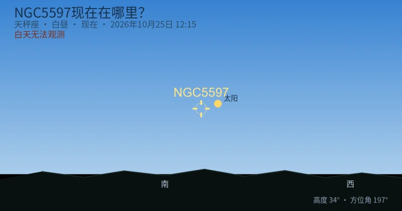 NGC5597现在在哪里?