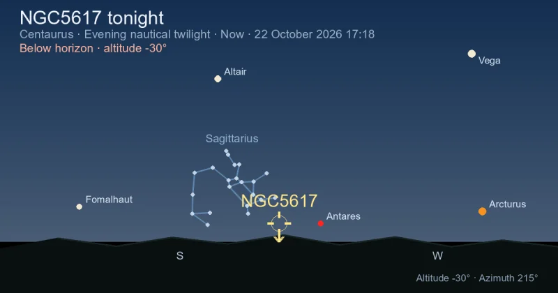 NGC5617 tonight